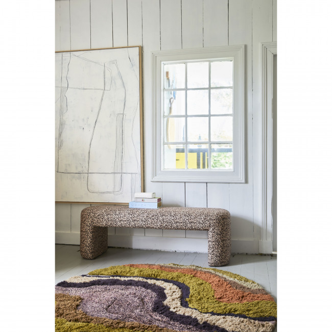 Gening - Tapis rond d'inspiration orientale