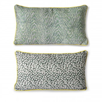 Rhede - Coussin 2 faces à motifs floraux 35x60cm