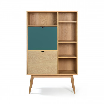 Buffet haut design 2 portes chêne Ström