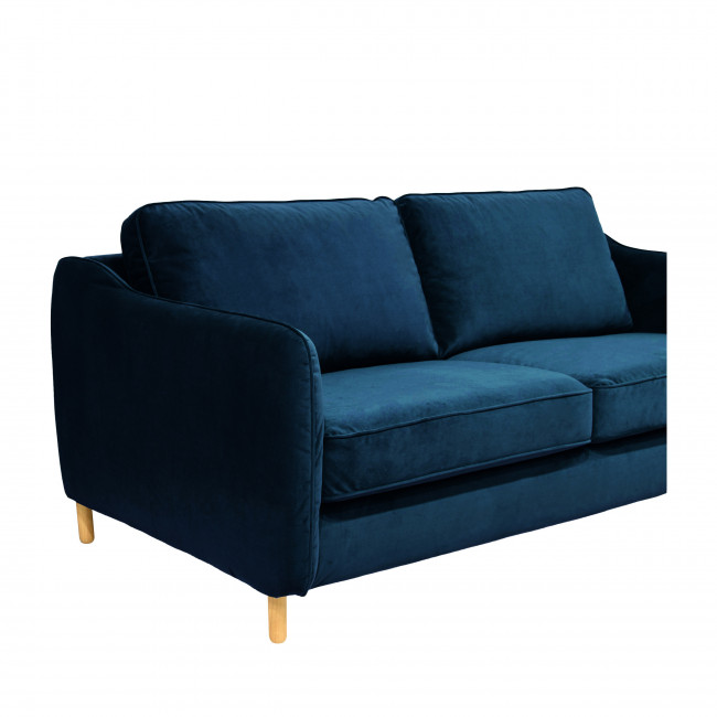 Vornay - Canapé convertible ouverture express 2 places en velours