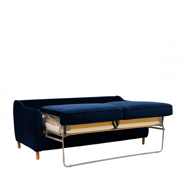 Vornay - Canapé convertible ouverture express 2 places en velours