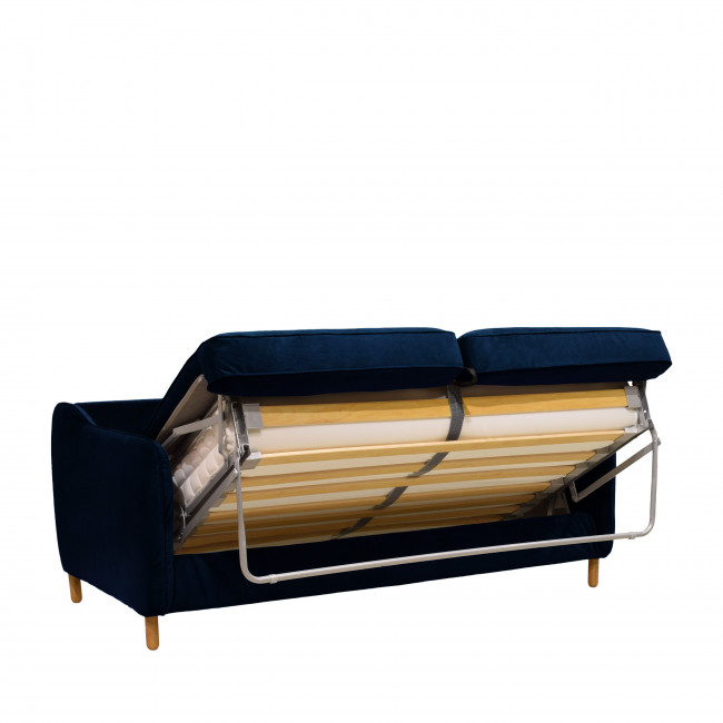 Vornay - Canapé convertible ouverture express 2 places en velours