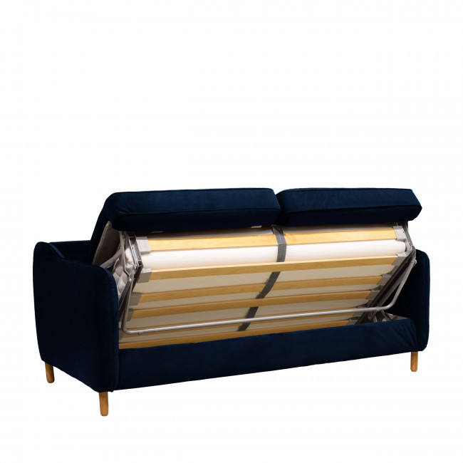 Vornay - Canapé convertible ouverture express 2 places en velours