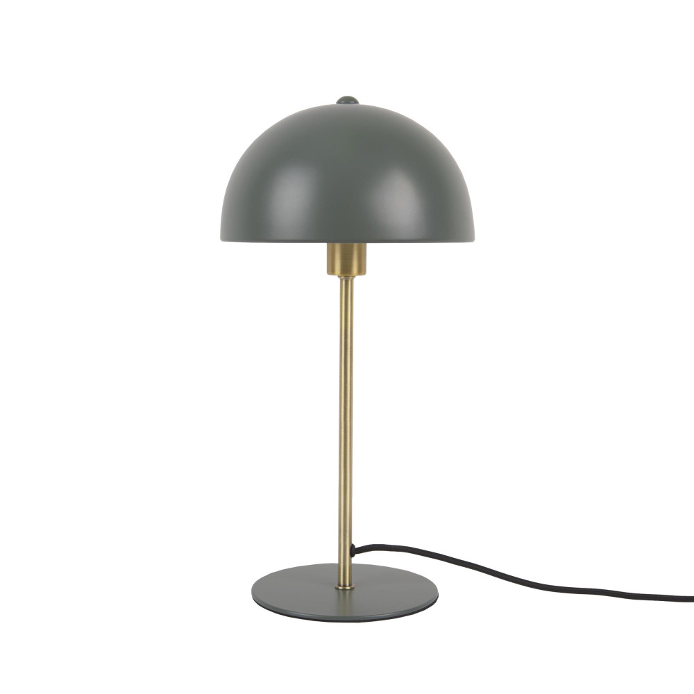 Bonnet - Lampe à poser champignon en métal - Couleur - Vert de gris