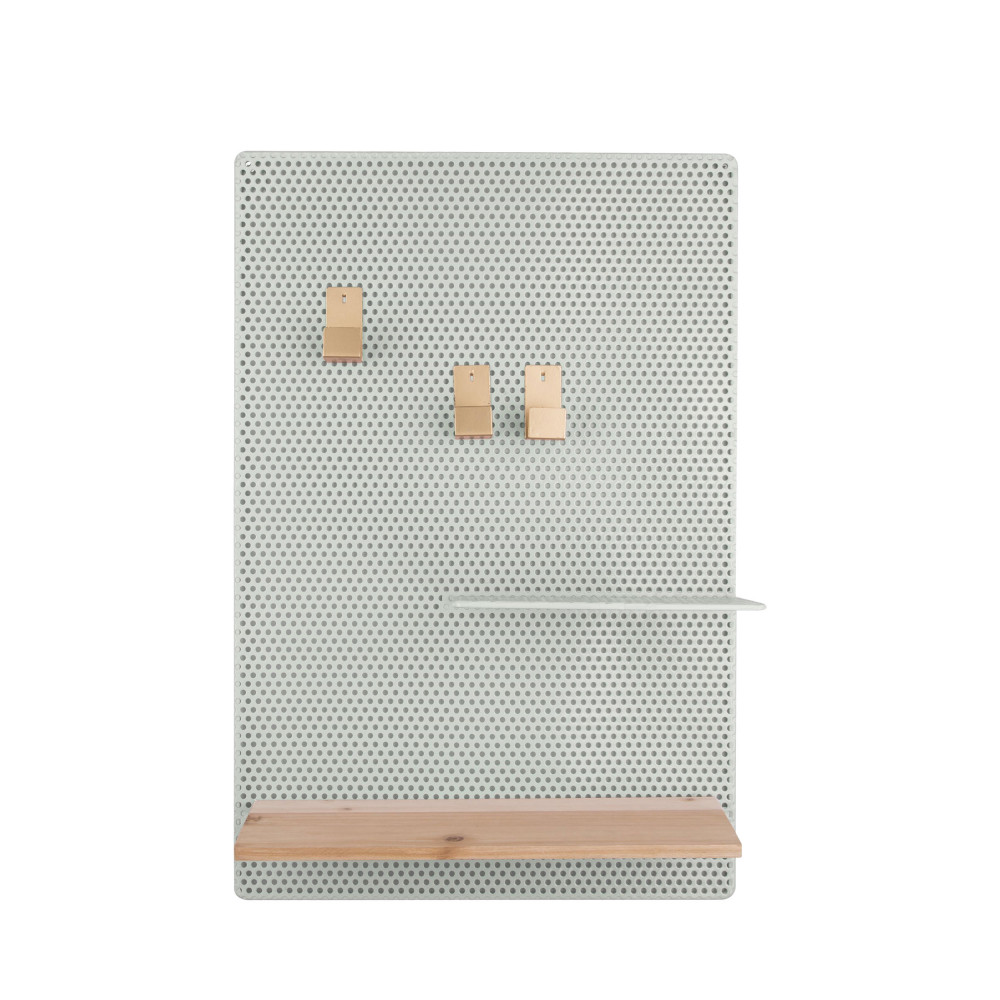 Perky Mesh - Panneau perforé en métal - Couleur - Vert d'eau