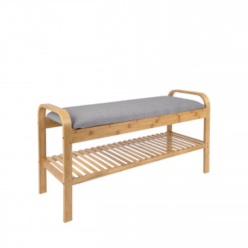 Arch - Banc en bois et tissu