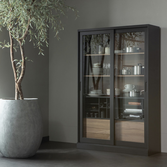 James - Vitrine en Bois