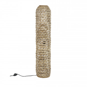 Rota - Lampadaire en fibre naturelle H120cm