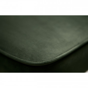 Vogue - Tabouret de bar en velours 65cm