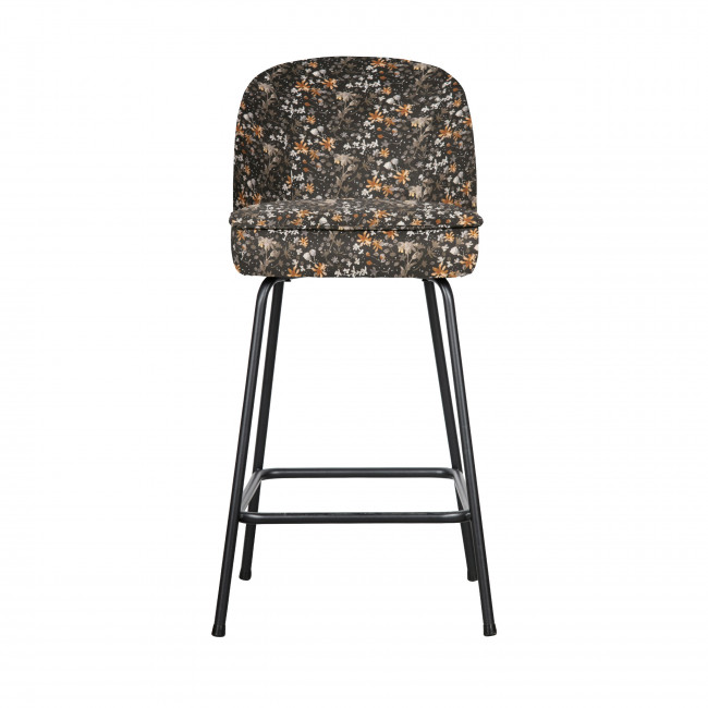 Vogue - Tabouret de bar en velours 65cm
