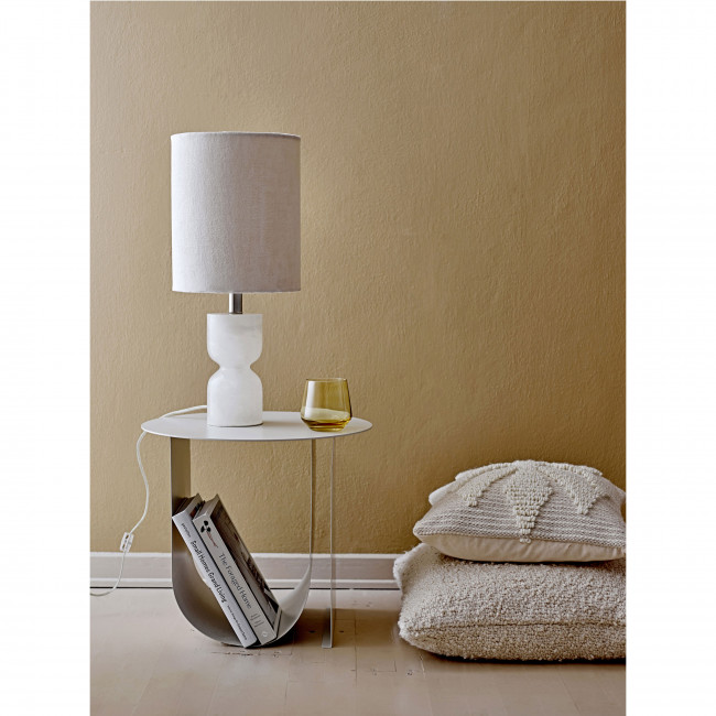 Annegrethe - Lampe à poser en albâtre