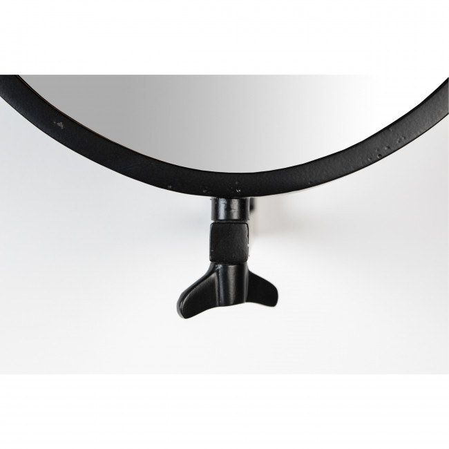 Lara - Miroir ovale en métal