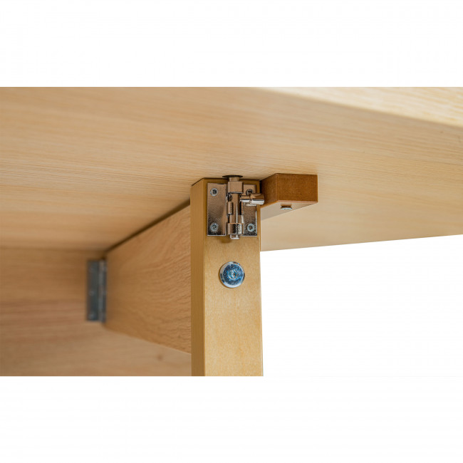 Kungla - Table à manger pliable en bois 170x90cm