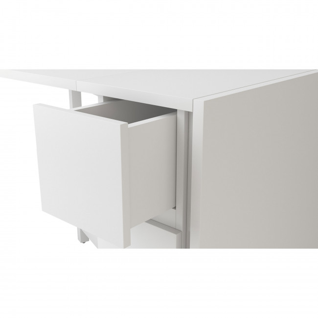 Kungla - Table à manger pliable en bois 170x90cm