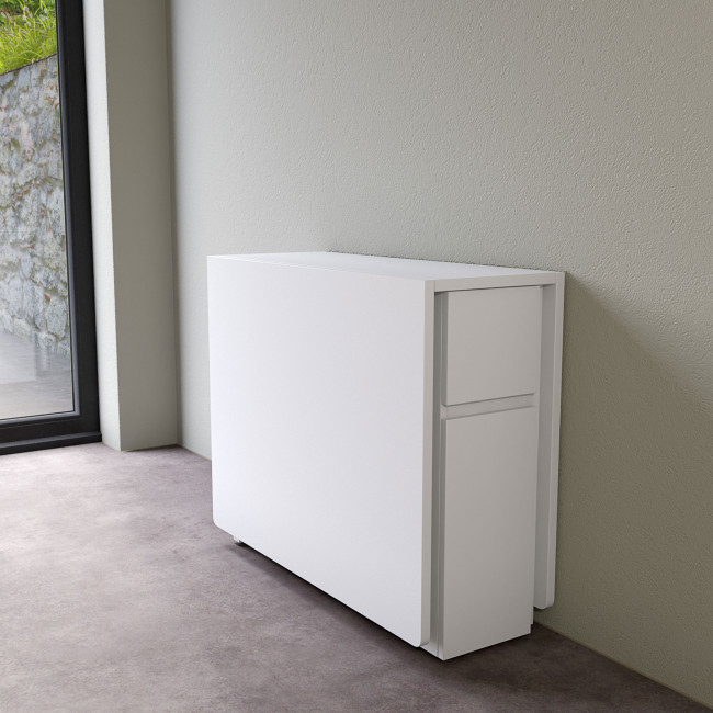 Kungla - Table à manger pliable en bois 170x90cm