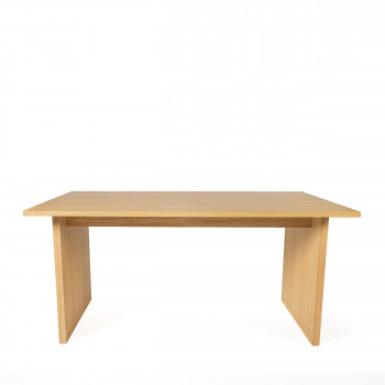 Stripe - Table à manger scandinave en bois 200x90cm