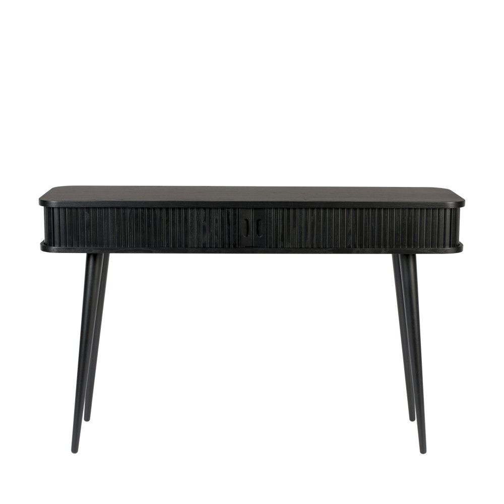 Barbier - Console en bois - Couleur - Noir