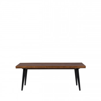 Alagon - Banc en bois et métal 120cm