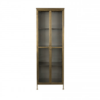 Gertlush - Vitrine 2 portes en métal