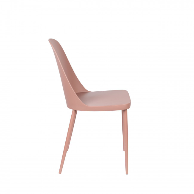 Pip - 2 chaises en résine et métal