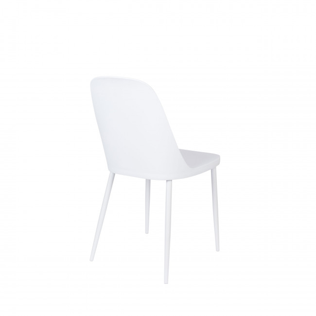 Pip - 2 chaises en résine et métal