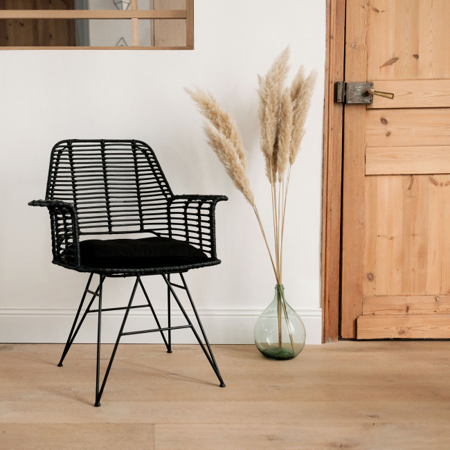 Fauteuil design en rotin Iguazu
