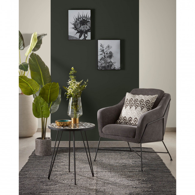 Ourego - Fauteuil en velours