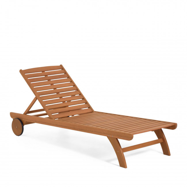 Beila - Chaise longue en bois massif