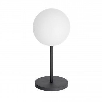 Dinesh - Lampe à poser ronde et sans fils ø30cm