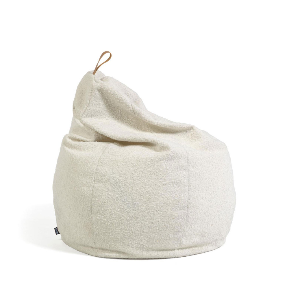 Pouf poire en tissu Kave Home - VICKA