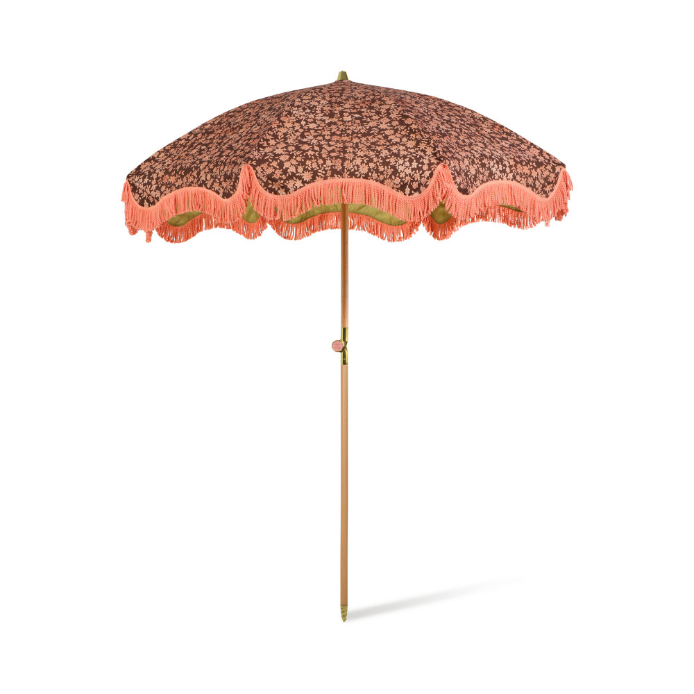 Paola - Parasol vintage ø200cm - Couleur - Corail