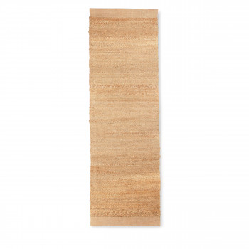 Deb - Tapis de couloir en chanvre tissé 60x200cm