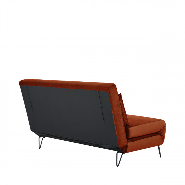 Joe Harper - Canapé convertible 2 places en velours