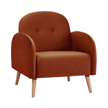 Lonetree - Fauteuil en velours