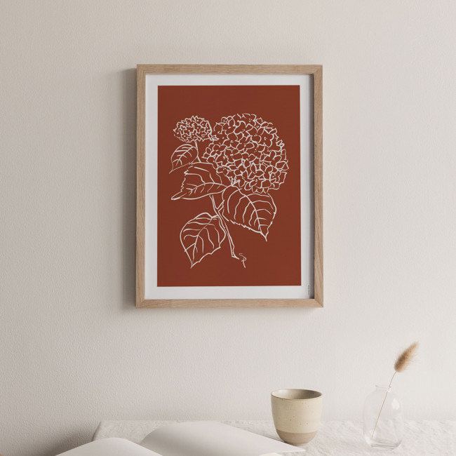 Hortensia - Affiche