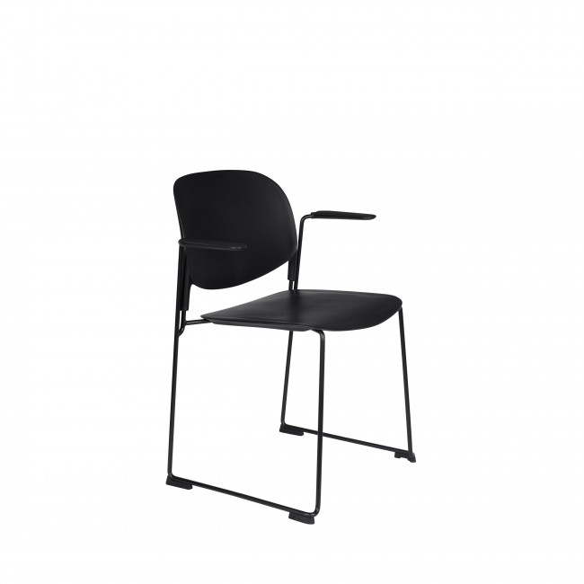 Stacks - 4 fauteuils de table en plastique