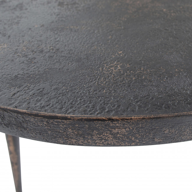 Bounds - Table basse ronde en bois  Ø58cm