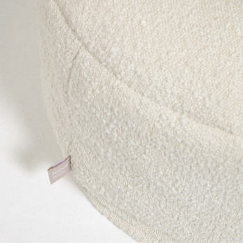 Adara - Pouf rond en tissu ø50cm
