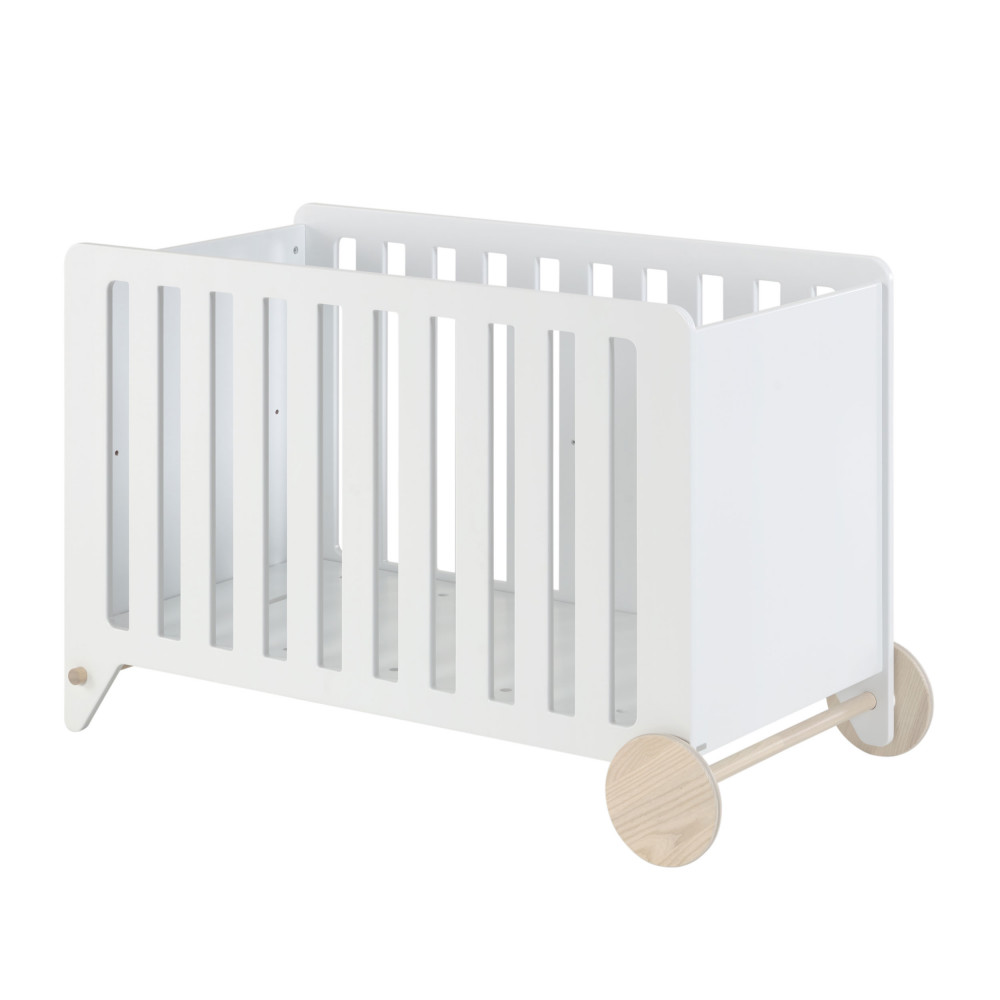 Lit Bebe En Bois 60x1cm Kave Home Nunila Drawer