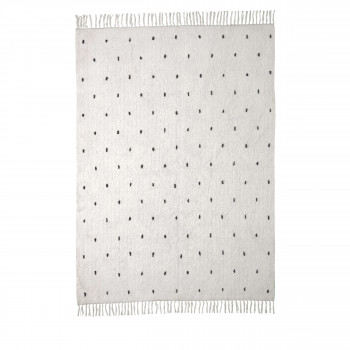 Meri - Tapis en coton à pois
