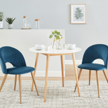 Bratina - Chaise en velours