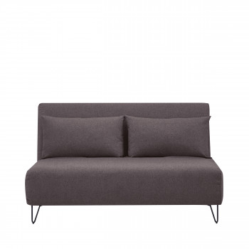 Joe Harper - Canapé convertible 2 places en tissu feutrine