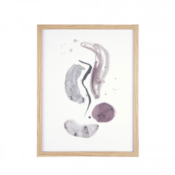 Abstract - Affiche encadrée en bois