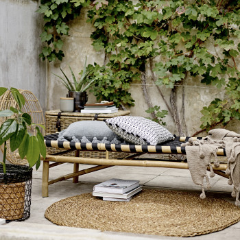 Tapis rond en jonc de mer Bloomingville