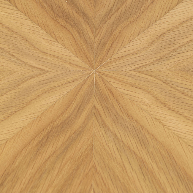 Fabio - Table à manger ronde en bois ø100cm