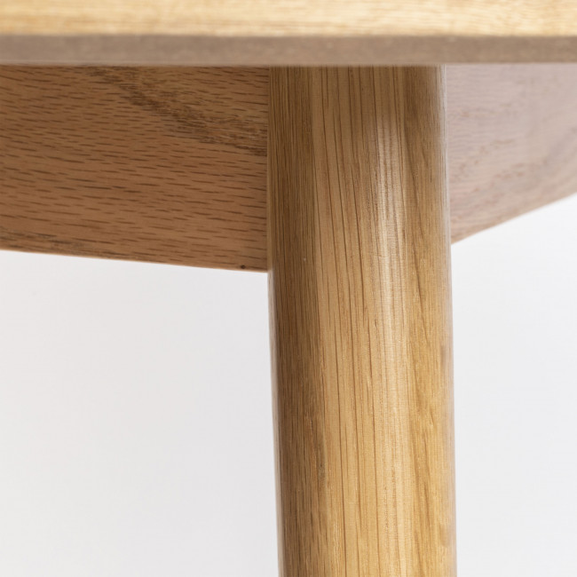 Fabio - Table à manger ronde en bois ø100cm