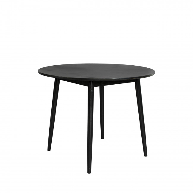 Fabio - Table à manger ronde en bois ø100cm