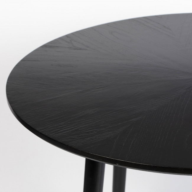 Fabio - Table à manger ronde en bois ø100cm