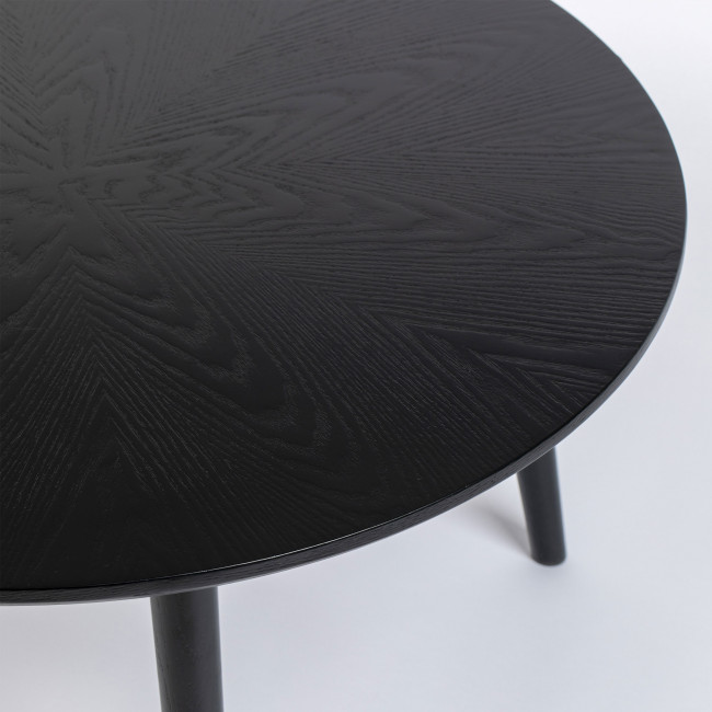 Fabio - Table à manger ronde en bois ø100cm