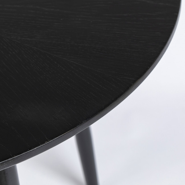 Fabio - Table à manger ronde en bois ø100cm